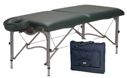 reiki table and case